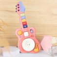 thumbnail image 5 of Toddler Toys Clearance! Kids Toy Gifts QTOCIO Children's Music Small Guitar Early Education Educational Instrument Guitar Electronic Toys, Pink, 5 of 7