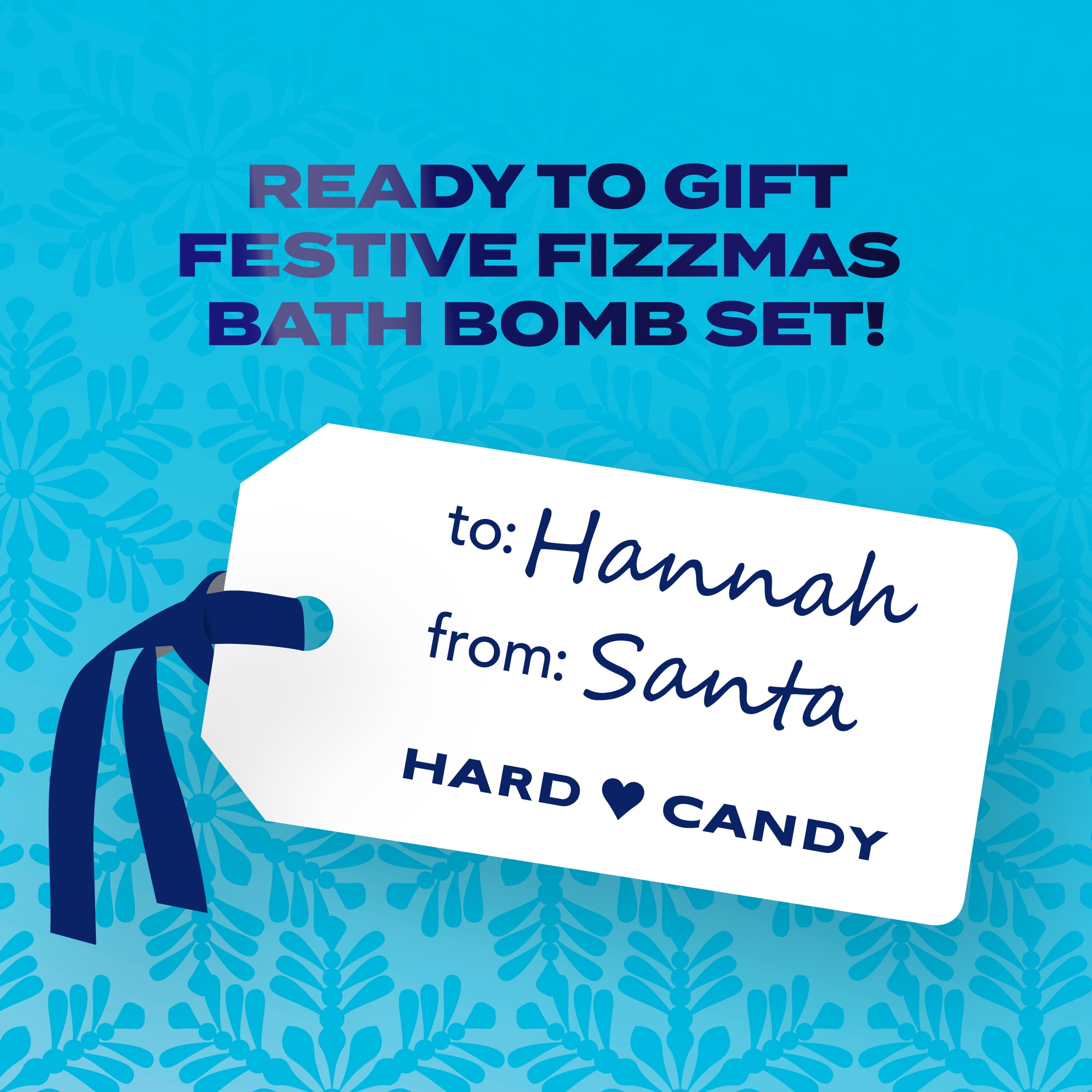 Hard Candy Festive Fizzmas Bath Bomb Gift Set – 9 Pieces