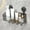 B, variant on 1 Pc Suction Cup Shower Caddy Basket No Drilling Removable Bathroom Storage Shelf with Drain Holes One Size, Clearance(Multicolor)