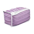 thumbnail image 4 of DOMELAY Shoes Wash Bag Multifunction Mesh Laundry Bag for Slippers Trainers Sneakers violet stripe, 4 of 9