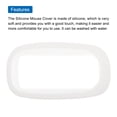 thumbnail image 4 of Unique Bargains Silicone Mouse Cover Protective Skin for Mouse 1 and 2, Anti Drop and Wear Resistant Case White, 4 of 5