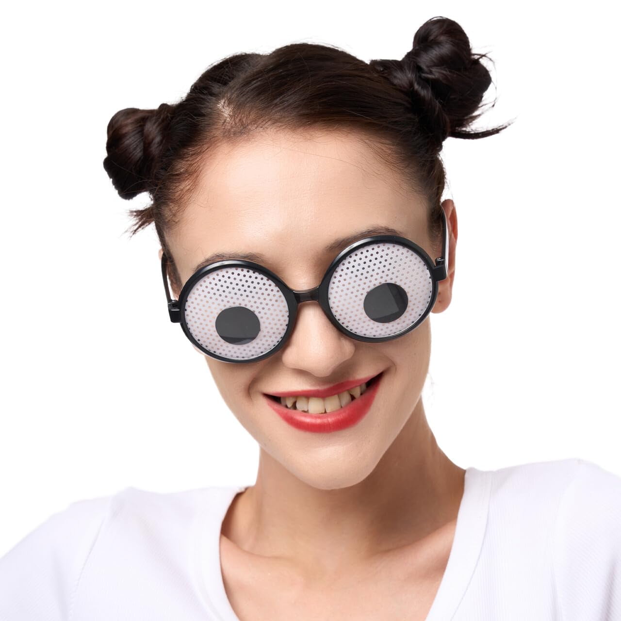 JOYIN Pcs Halloween Glasses,Eyeball Glasses Amusing Wiggly Eyes