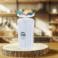 thumbnail image 1 of Kitchen Grains And Cereals With Lids Storage Jars Inside Compartments Transparent Sealing Jars Food Grade Dry Groceries Refrigerator Storage Boxes, 1 of 9
