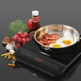 thumbnail image 4 of Drinkpod Single Induction Cheftop 20” 1-Coil Black Countertop Portable Burner, 4 of 12