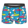 thumbnail image 4 of Goofa Color Dachshund Dog Printed Men's Boxer Briefs Underwear, Moisture-Wicking Underwear, Trunk,Soft and Breathable Cotton Underwear-XX-Large, 4 of 9