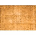 thumbnail image 1 of Ahgly Company Indoor Rectangle Abstract Orange Contemporary Area Rugs, 5' x 7', 1 of 1