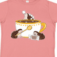 thumbnail image 4 of Inktastic Cute Hot Chocolate Hedgehogs Boys or Girls Toddler T-Shirt, 4 of 5