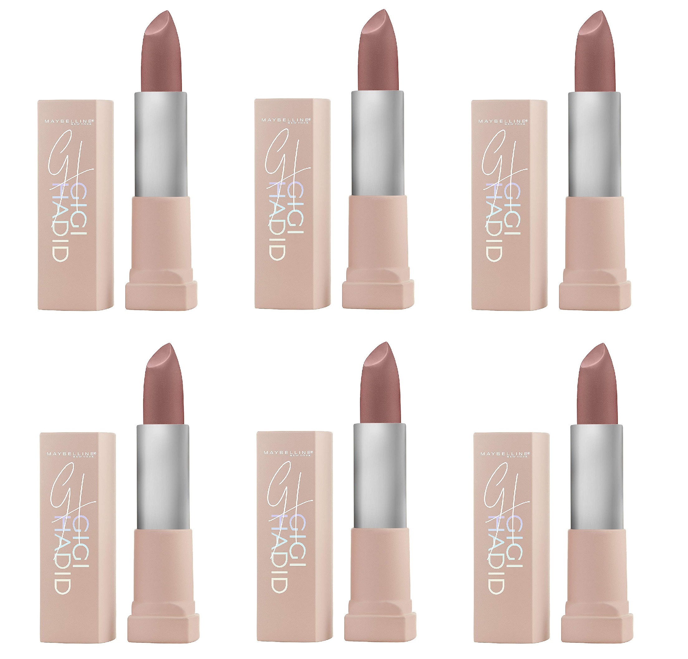 Maybelline Gigi Hadid Lipstick Gg10 Taura Pack Of 6 Walmartcom