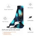 thumbnail image 3 of Toalla de playa Umbreon, suave, de secado rápido, resistente a la arena, para natación, piscina, yoga, gimnasio, camping, toallas de baño ligeras, regalo para niños, niñas, niños y adultos, 31,5 x 63, 3 of 8