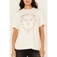 thumbnail image 3 of Idyllwind Women's Country Club Boyfriend Fit Short Sleeve Graphic Tee - IWFA24K89-IV Medium  US, 3 of 4