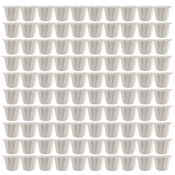 Binwennn 100Pcs Disposable Coffee Paper Filters Coffee Filter Paper Cup Paper Filters White Coffee Paper Filters Rubber Corner Strainer Stainless Steel Water Filter Rack Lint Catcher Kitchen Farm