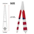 thumbnail image 2 of Fuzoiu USA Canada Flag Print Men's Necktie,Business Necktie,Mens Ties for Business Wedding Graduation, 2 of 7