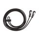 thumbnail image 3 of para lazo de caballo, cuerda de entrenamiento con hebilla, accesorios ecuestres, estirador de cuello 3M negro para uso en caballos calientes., 3 of 8