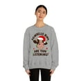 thumbnail image 3 of Cow Christmas Sweatshirt Funny Farm Cow Lover Sweater, 3 of 9