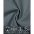 thumbnail image 6 of Mens Golf Pants Stretch Work Dress Pants 30"/32" Quick Dry Lightweight Casual Comfy Trousers with 3 Pockets, 6 of 7