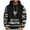 2Black, variant on PuLe Hoodies Men's Hooded Down Sleeved Ethnic Style Printed Loose Hoodie Printed Long-sleeved Top Hoodie