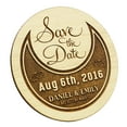 thumbnail image 6 of 20 Personalized Wedding Magnets Rustic Wedding Save The Date Cards Favors With Envelopes, 6 of 6