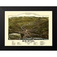 thumbnail image 2 of Norris 24x19 Black Modern Framed Museum Art Print Titled - Bristol New Hampshire - Norris 1884, 2 of 5