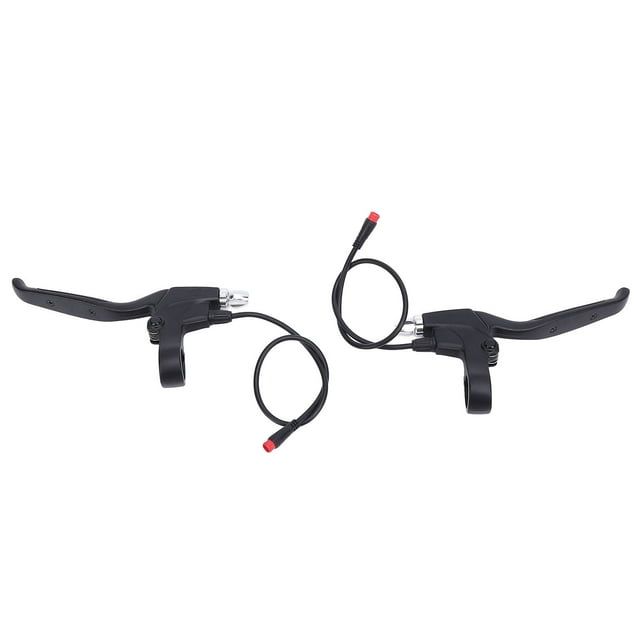 Palanca De Freno De Scooter Eléctrico, Sensor Sensible De Respuesta Rápida, De Freno Electrónico, Conector Resistente Al Agua, 2 Piezas Para Ciclismo
