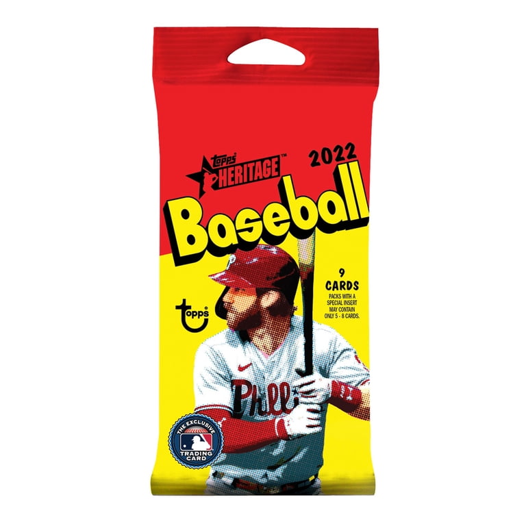 Topps 2022 Heritage Baseball 24-Pack Retail Box, Factory Sealed 