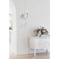 thumbnail image 3 of Transitional Home Decorative Steel Maria Theresa 1 Light Wall Sconce Royal Cut Crystal - Chrome, 3 of 8