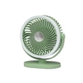 thumbnail image 1 of Ohufall USB Rechargeable Mini Table Fan With Night Light Portable Small Cooling Fan For Bedroom Dorm, 1 of 7
