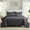 Charcoal, variant on Ameha 3 Piece Reversible Quilt Set Ultra Soft Floral Coverlet Microfiber Bedding Set King Grey All Season