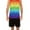 Geometric, variant on Mens Pride Flag Tank Top Shirt Rainbow, Rainbow, Size: X-Large, Uzzi Active Wear