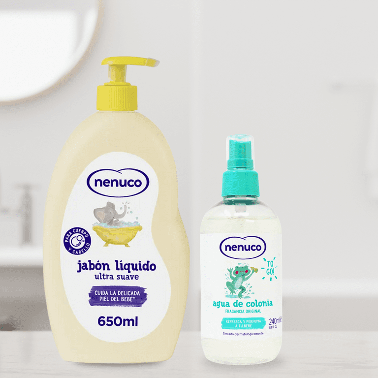 Nenuco Baby Care Set – Liquid Soap 650ml and Original Cologne
