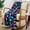 Navy Dino-Sherpa-Throw, variant on Elegant Comfort Warm Seasonal Winter Sherpa Throw Blanket, Reversible, 50 x 60 inches
