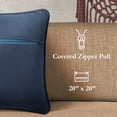 thumbnail image 6 of Boho Living Jada 20"x20" Indigo Decorative Pillow Covers (Set of 2), 6 of 9