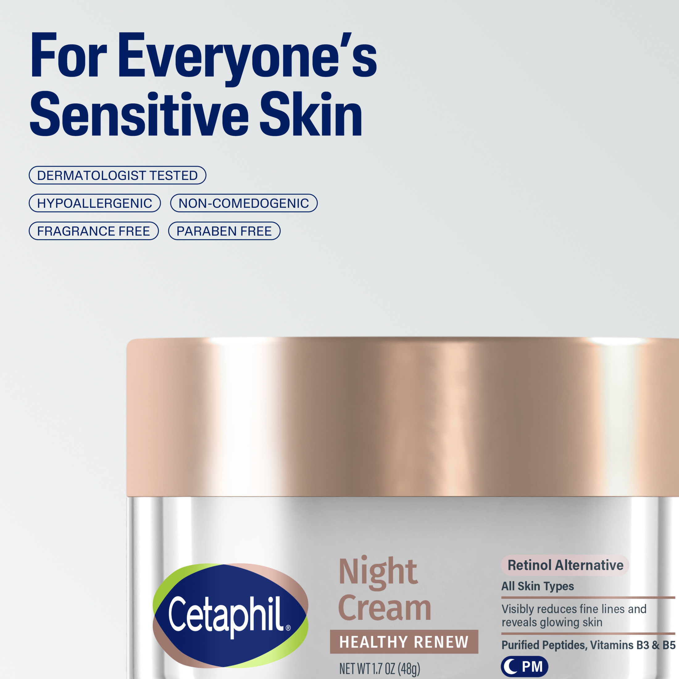 Cetaphil Healthy Renew Night Cream For Sensitive Skin photo 5