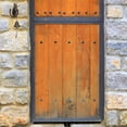 thumbnail image 6 of Decorative Wall Bell with Horse and Horseshoe Design in Cast Iron, 6 of 7