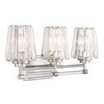 thumbnail image 4 of Polished Nickel Three Light Bathroom Vanity from the Garnet Collection, 4 of 5