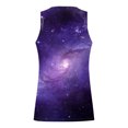thumbnail image 3 of ZCFZJW 3D Novelty Tank Tops for Men Tie Dye Gradient Starry Print Summer Sleeveless Round Neck Pullover T-Shirts Trendy Holiday Beach Tops Multicolor XXL, 3 of 4