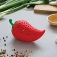 thumbnail image 6 of Tea Strainer Filter Chili Food Safe Crock Soup Stews Kitchen Cooking Seasoning Tool Health Baby Care ‚Use Handy and Professional, Red, 6 of 7