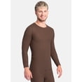 thumbnail image 4 of Fruit of the Loom Men's Slub Waffle Thermal Underwear Crew Top, Sizes S-5XL, 4 of 9