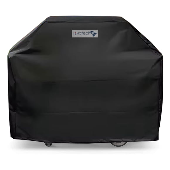INNOTECH SC Cubierta para Parrilla de 65 Pulgadas, Cubierta de Gas para BBQ Resistente Al Agua para Exteriores, Resistente a la Decoloración y a los Rayos UV, Protección contra Todo Tipo de Clima Compatible con Weber Charbroil Nexgrill Kenmore Grills y Más