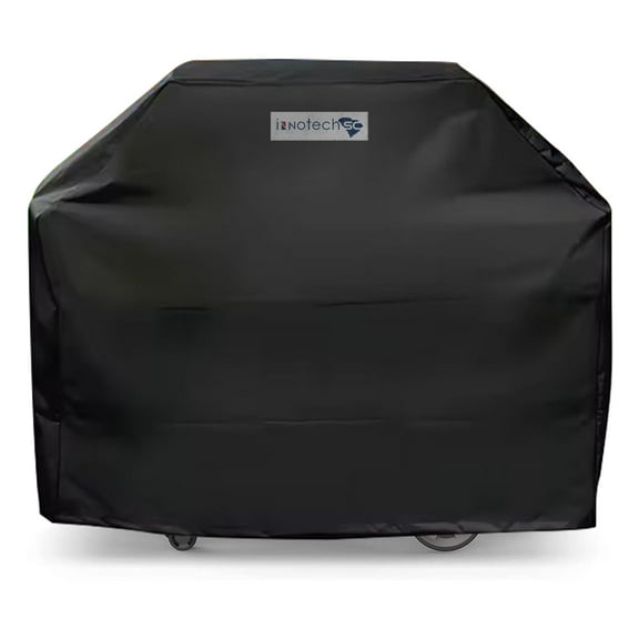 INNOTECH SC Grill Cover 65 Inch, Outdoor Heavy Duty Waterproof Barbecue Gas Cover, UV & Fade Resistant, All Weather Protection Compatible for Weber Charbroil Nexgrill Kenmore Grills and More