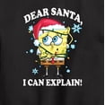 thumbnail image 3 of SpongeBob SquarePants - Dear Santa - Toddler And Youth Crewneck Fleece Sweatshirt, 3 of 6
