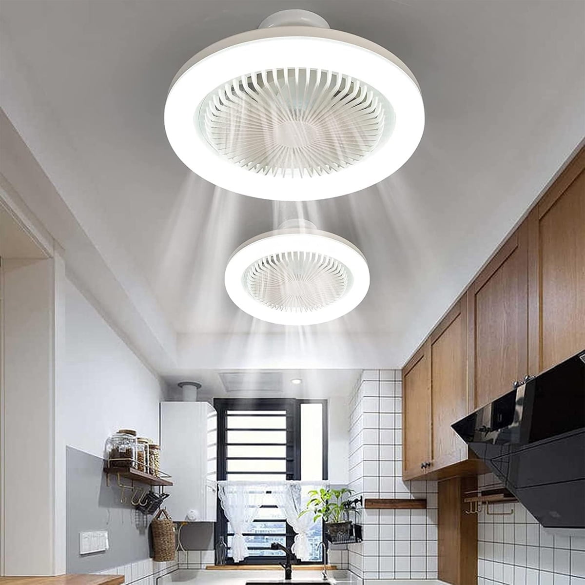 Ventilador de Techo con Luz Led Control Remoto | Bodega Aurrera en línea