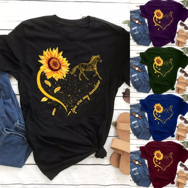 sunflower shirts for woman