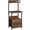 Rustic Brown,black, variant on Printer Desk Rustic Brown,black 3 Tier Storage Stand for A4/Letter Files Office Use