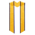 thumbnail image 1 of TOPTIE Adult Graduation Stoles 68 Inch Angled End Honor Sash Shawl of Student Class of 2026-Gold with blue-One Size, 1 of 3