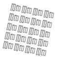 thumbnail image 3 of MasteelfCA 40 Pcs Sangle de Réglage de la Boucle de Soutien-Gorge Clips de Couture pour Femmes Filles (Noir), 3 of 8