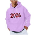 thumbnail image 2 of Goodtrade8 Men's Sweatshirts Workout Hooded Pullover Sweatshirt Casual Graphic Drawstring Big and Tall Long Sleeve Men Winter Tops, 2 of 6