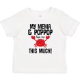 thumbnail image 3 of Inktastic Mema and Pop Pop Love Me Grandson Boys or Girls Baby T-Shirt, 3 of 5