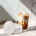 thumbnail image 6 of Hearthoom Replacement Paper Filter Packs 100 Count Coffee Filter Paper Round Coffee Maker Filters Compatible with Coffee And Espresso Makers Disposable Coffe Tea Filters,White, 6 of 7