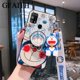 thumbnail image 1 of Blu-ray Doraemon Funda Samsung Galaxy M31 A31 M11 A11 M21 Soporte De Dibujos Animados Carcasa Para Teléfono M21 Blanda Con Correa De Letras De Moda, 1 of 3