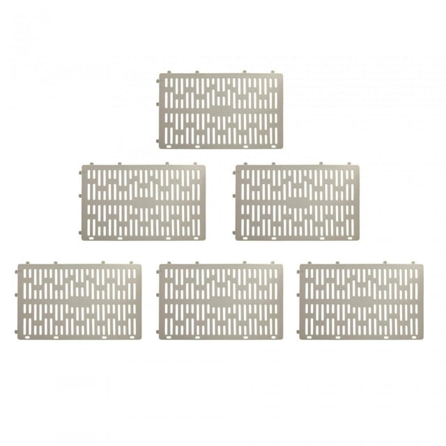 6 Pieces Tree Trunk Protector Tree Protector Expandable Prevent Damage Durable Portable Protect Saplings Plants for Home Yard Household Brown